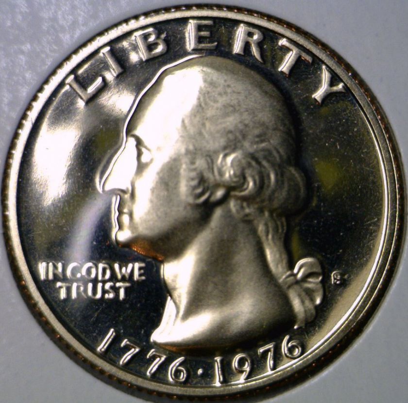 1776 1976 S PROOF George Washington Drummer Boy Bicentennial Quarter 