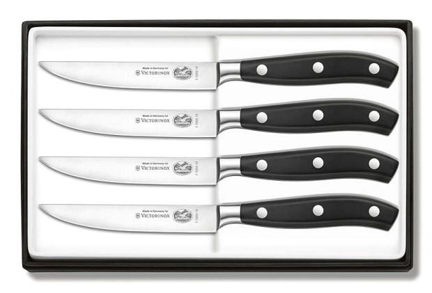 PC FORGED 4 1/2 STR BLADE_STEAK KNIFE BOX SET_VICTORINOX SWISS ARMY 