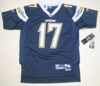   Diego Chargers Philip Rivers Stitched/Premier Youth Jersey Blue  