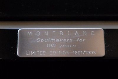 MONTBLANC SOULMAKERS 100 YEARS GRANIT FOUNTAIN PEN NEW  