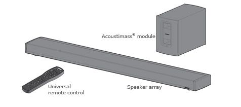   CINEMATE 1 SR HOME THEATER SOUNDBAR SPEAKER SYSTEM   1SR SOUND BAR