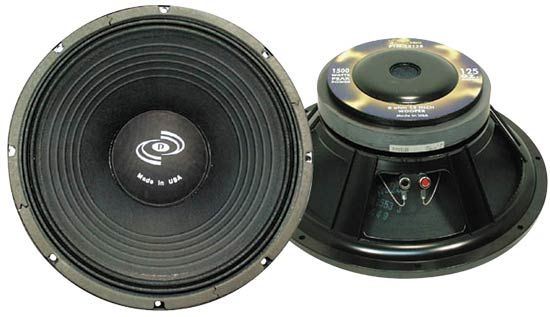 Replacement Woofer 15 8 Ohm 1000w Peak 400W RMS 70oz  