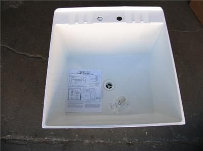 SWANSTONE MF 1 VERITEK LAUNDRY TUB SINK 4 CENTERS  