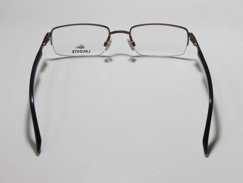   50 19 140 BROWN HALF RIM VISION CARE EYEGLASSES/GLASSES/FRAME  