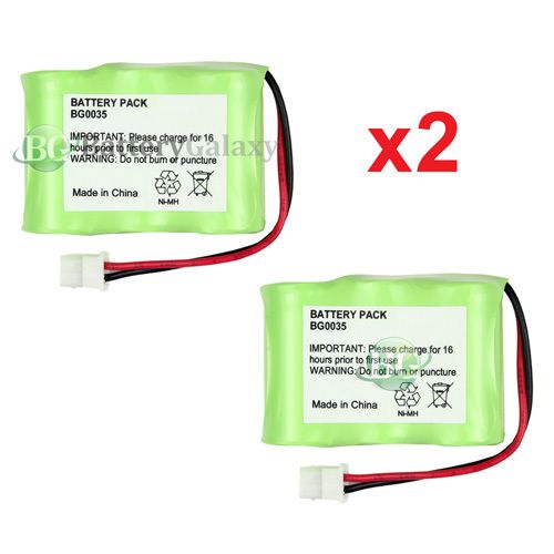 2x Phone Battery for Vtech BT 17333 BT 27333 CS2111 NEW  