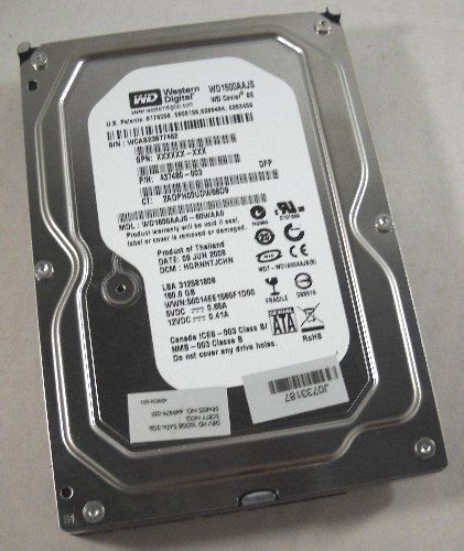 New HP Western Digital 160GB HDD WD1600AAJS 437480 003  