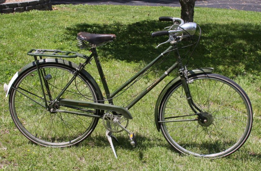 Vintage Ladies Raleigh Bike Bicycle 3 Speed Sturmey Archer Brooks 