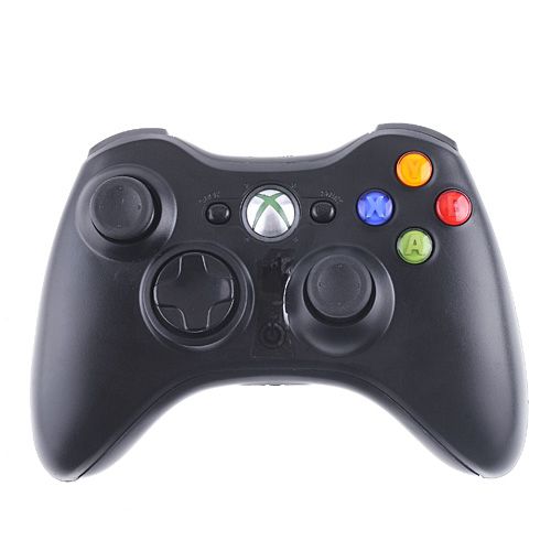 Genuine Microsoft xBox 360 Wireless Controller Black  