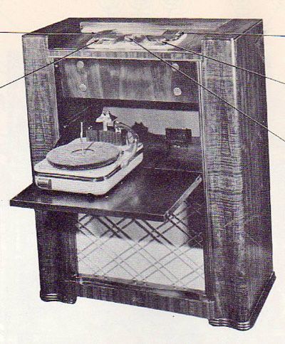 1949 ZENITH 9H984 RADIO SERVICE MANUAL SCHEMATIC  